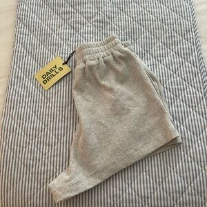 Daily Drills Thermal Resort Shorts - Light Grey